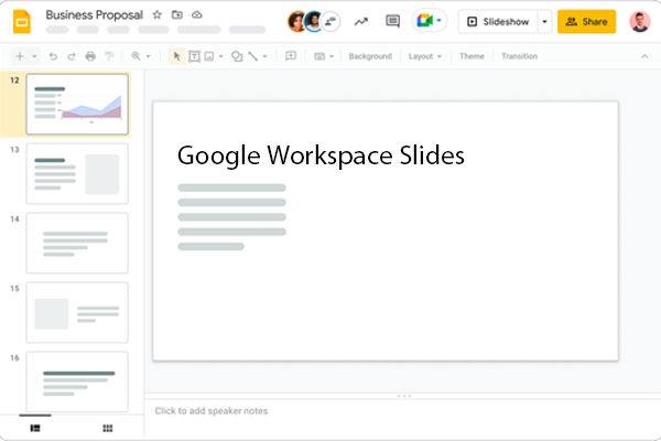 Google Workspace Slides sự khác biệt tạo nên những bản trình chiếu chuyên nghiệp